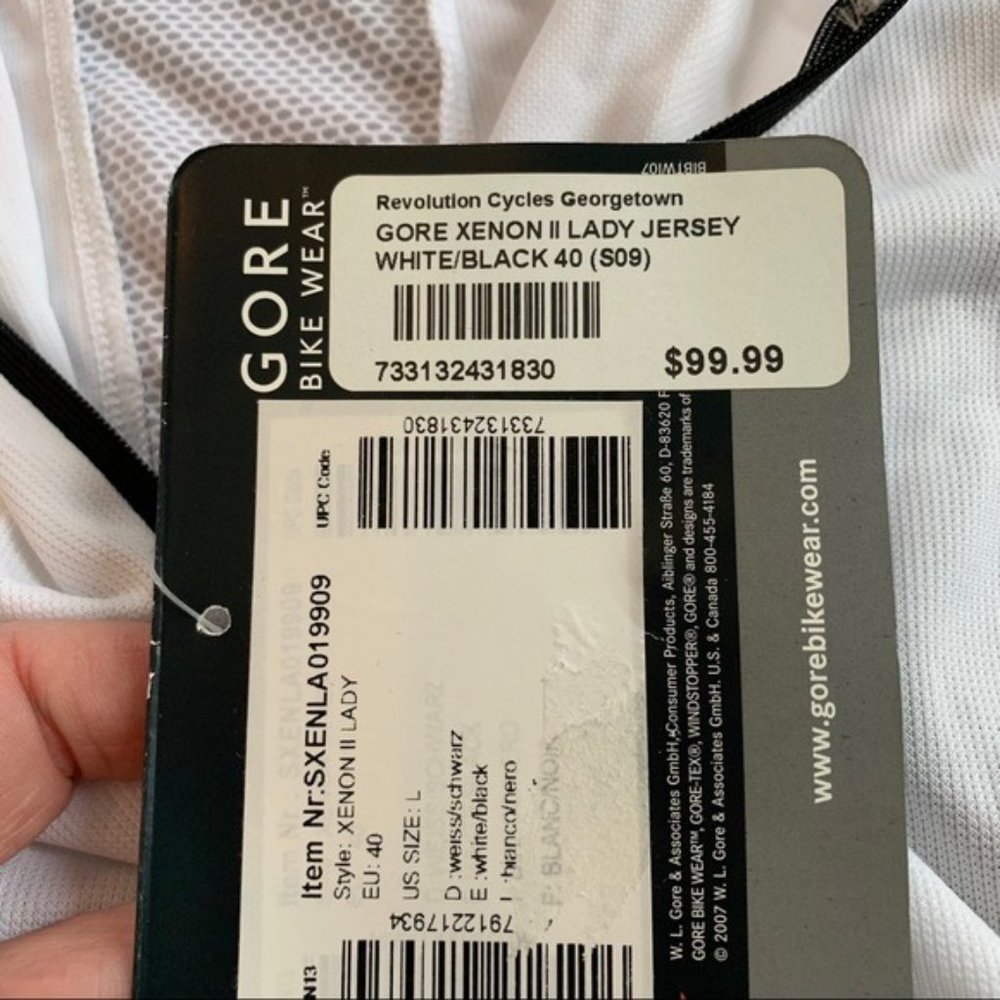 Gore bike wear women’s top size large worn once - Picture 6 of 6